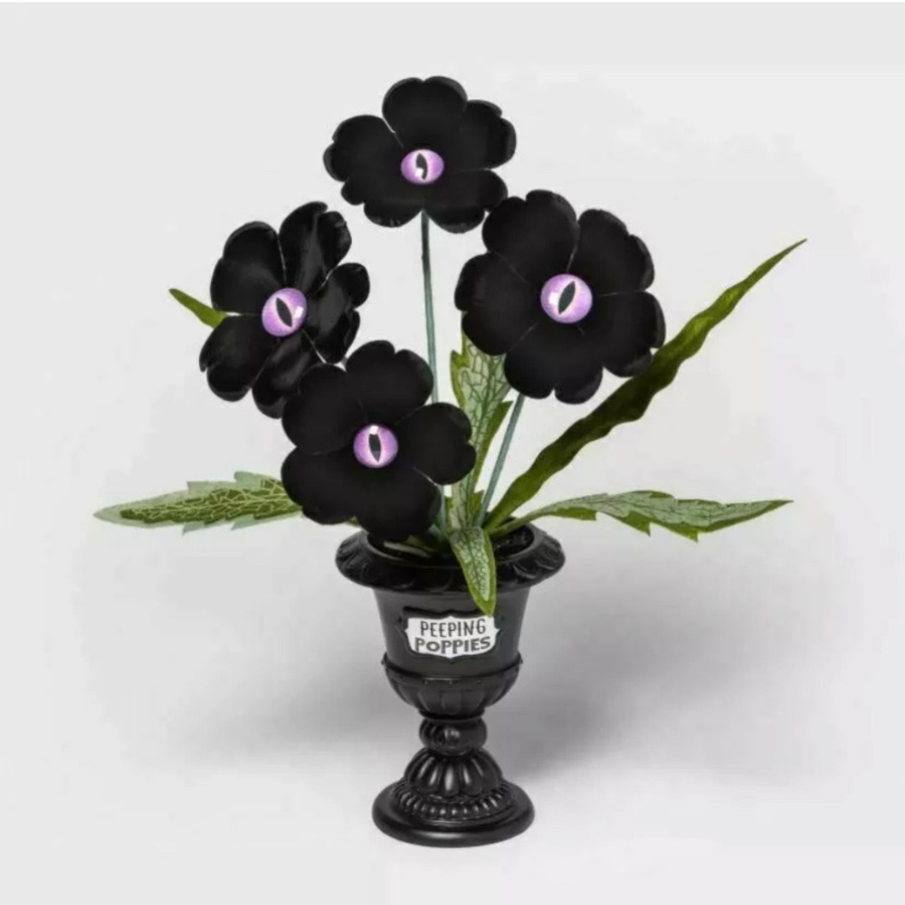 Hyde & Eek Peeping Poppies Planter
